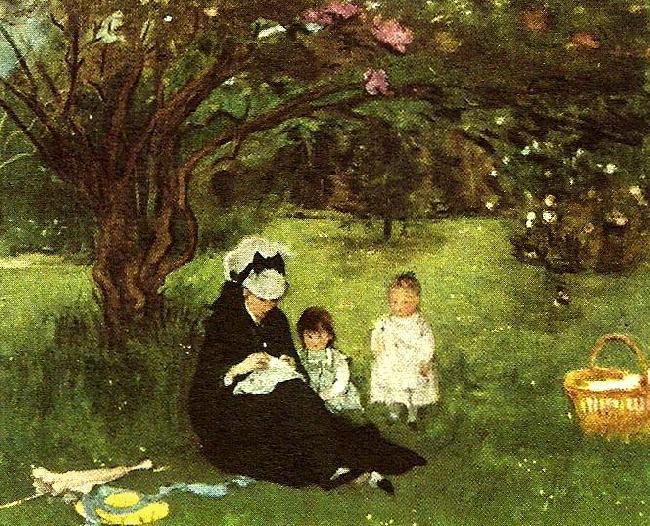 Berthe Morisot i maurecourt China oil painting art